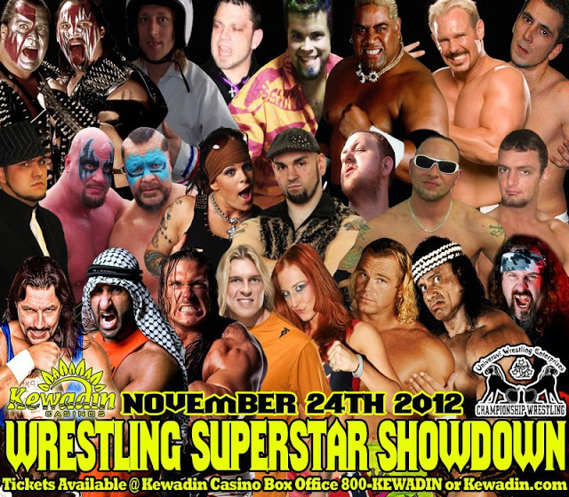 UWE Superstar Showdown Lineup: November 24th At Kewadin Casino